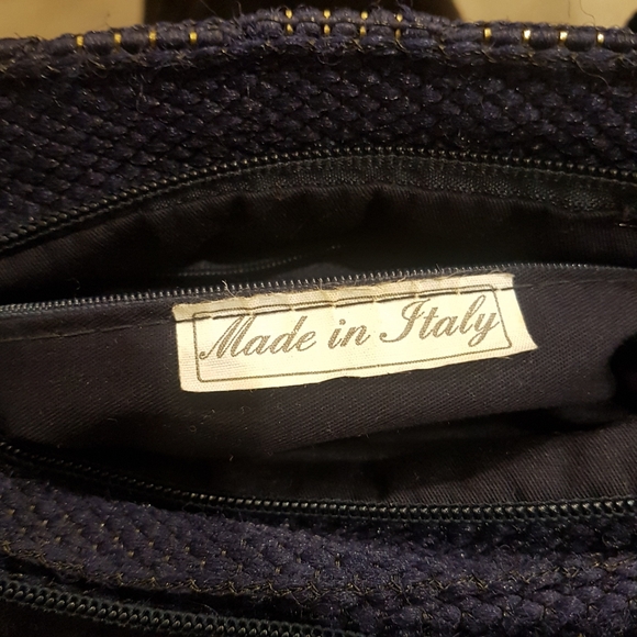 Made in Italy Weave Handbag - Picture 4 of 6